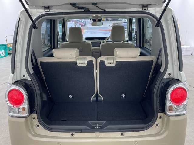 ダイハツ ムーヴ キャンバス G メイクアップ リミテッド　SAⅢ 兵庫県 2022(令4)年 2.2万km パールホワイトⅢ/ナチュラルベージュマイカメタリック 2トーン ・社外ナビ/CD/SD/TV/Bluetooth/・全方位カメラ/・運転席シートヒーター/・両側パワースライドドア/・スマートアシストIII/・衝突軽減ブレーキ/・誤発進抑制機能/・レーンキープアシスト/・オートマチックハイビーム/・ETC/・LEDヘッドランプ/・スマートキー/・アイドリングストップ/・電動格納ミラー/・フォグランプ