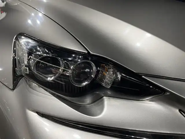 レクサス ＩＳ 350 Fスポーツ 群馬県 2015(平27)年 5.5万km ソニックチタニウム サンルーフ　純正ナビ　Ｂモニター　ＢＳＭ　クルコン　パドルシフト　パワーシート　シートヒーター　ＬＥＤヘッド　ビルトインＥＴＣ　プッシュスタート　スマートキー　スペアキー　純正アルミホイール　禁煙車