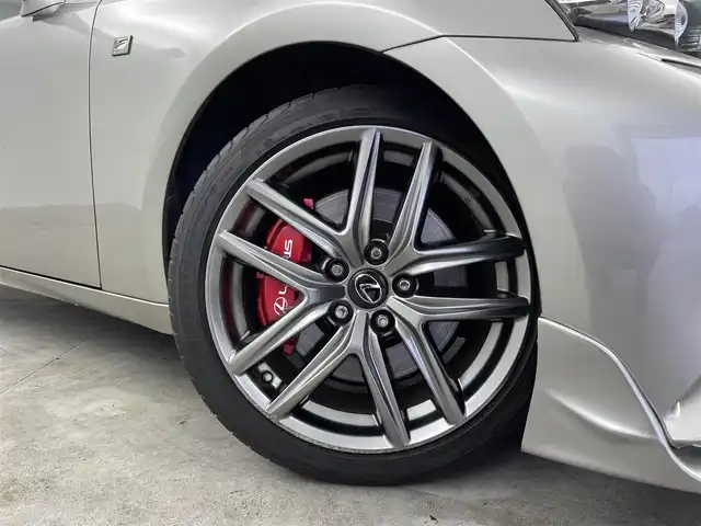 レクサス ＩＳ 350 Fスポーツ 群馬県 2015(平27)年 5.5万km ソニックチタニウム サンルーフ　純正ナビ　Ｂモニター　ＢＳＭ　クルコン　パドルシフト　パワーシート　シートヒーター　ＬＥＤヘッド　ビルトインＥＴＣ　プッシュスタート　スマートキー　スペアキー　純正アルミホイール　禁煙車