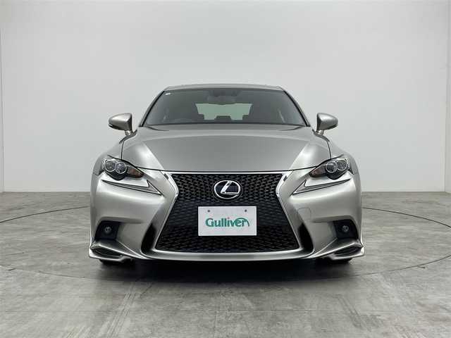 レクサス ＩＳ 350 Fスポーツ 群馬県 2015(平27)年 5.5万km ソニックチタニウム サンルーフ　純正ナビ　Ｂモニター　ＢＳＭ　クルコン　パドルシフト　パワーシート　シートヒーター　ＬＥＤヘッド　ビルトインＥＴＣ　プッシュスタート　スマートキー　スペアキー　純正アルミホイール　禁煙車
