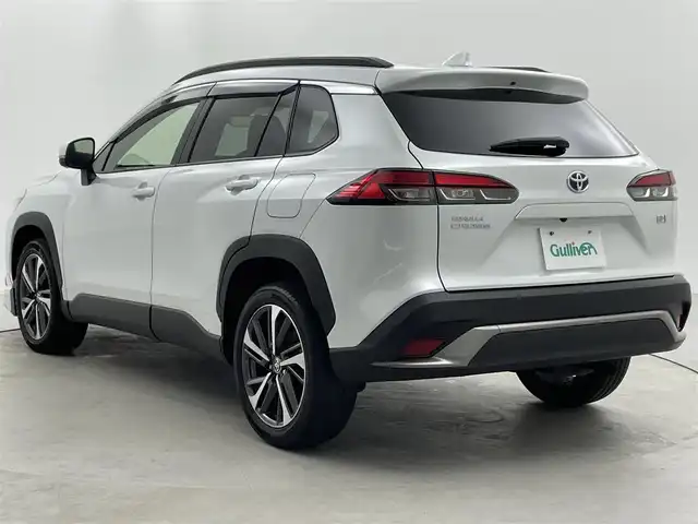 トヨタ カローラ クロス ハイブリッド Z 福井県 2022(令4)年 4.4万km プラチナホワイトパールマイカ 純正ディスプレイオーディオ/Bluetooth/全方位カメラ/衝突被害軽減ブレーキ/ドライブレコーダー前後/モデリスタエアロ/ブラインドスポットモニター/アダプティブクルーズコントロール/レーンキープアシスト/パワーバックドア/ETC/ハーフレザーシート/運転席パワーシート/前席シートヒーター/オートライト/オートハイビーム/LEDデイランプ/LEDシーケンシャルウインカー/LEDフォグランプ/イルミネーテッドエントリーシステム/純正18インチアルミホイール/純正フロアマット