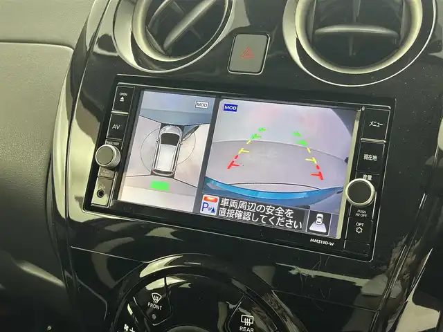 日産 ノート e－パワー X Vセレクション 福井県 2020(令2)年 0.5万km シャイニングブルー 純正SDナビ/CD/DVD/Bluetooth/フルセグ/アラウンドビューモニター/バックカメラ/横滑り防止装置/衝突軽減システム/レーンキープアシスト/オートライト/LED/プッシュスタート/スマートキー/スペアキー