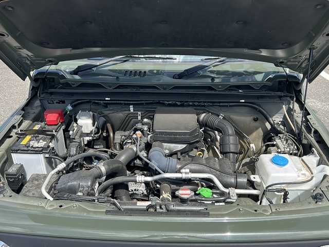 スズキ ジムニー XL 愛知県 2022(令4)年 2.9万km 緑 /禁煙車//社外ナビ・フルセグTV/　(MDV-D709BT)//バックカメラ//ETC//ドライブレコーダー//プッシュスタート//アイドリングストップ//電動格納ミラー//フォグランプ//オートライト//横滑り防止装置//背面タイヤ//フロアマット//新車保証書//取扱説明書