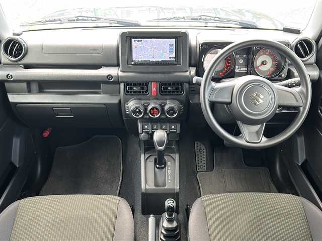 スズキ ジムニー XL 愛知県 2022(令4)年 2.9万km 緑 /禁煙車//社外ナビ・フルセグTV/　(MDV-D709BT)//バックカメラ//ETC//ドライブレコーダー//プッシュスタート//アイドリングストップ//電動格納ミラー//フォグランプ//オートライト//横滑り防止装置//背面タイヤ//フロアマット//新車保証書//取扱説明書
