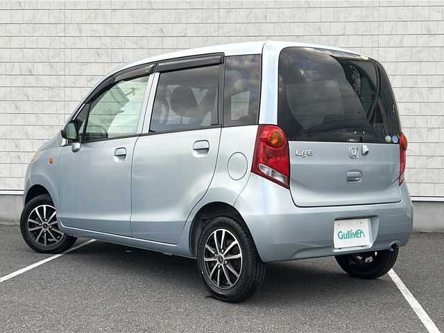 ホンダ ライフ G 栃木県 2010(平22)年 2.3万km シリウスブルーメタリック 純正オーディオ/バックカメラ/ドアバイザー/ベンチシート/純正フロアマット