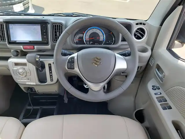 スズキ エブリィ ワゴン PZターボ スペシャル ハイルーフ 東京都 2023(令5)年 0.9万km クールカーキPM ターボ車・ハイルーフ/セーフティサポート/レーダーブレーキサポート/レーンキープアシスト/障害物センサー/アイドリングストップ/純正SDインチナビ（CN-HZ785W）/バックカメラ/前方ドライブレコーダー/ETC/両側パワースライドドア/電動サイドステップ/LEDヘッドライト/フォグ