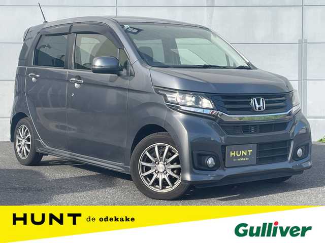 ホンダ Ｎ ＷＧＮ カスタム G 千葉県 2014(平26)年 5.7万km ポリッシュドメタルメタリック 衝突軽減ブレーキ/純正７インチナビ/フルセグＴＶ/バックカメラ/ＥＴＣ/純正１４インチアルミホイール/ＨＩＤヘッドライト/オートライト/純正フロアマット/ドアバイザー/電動格納ミラー