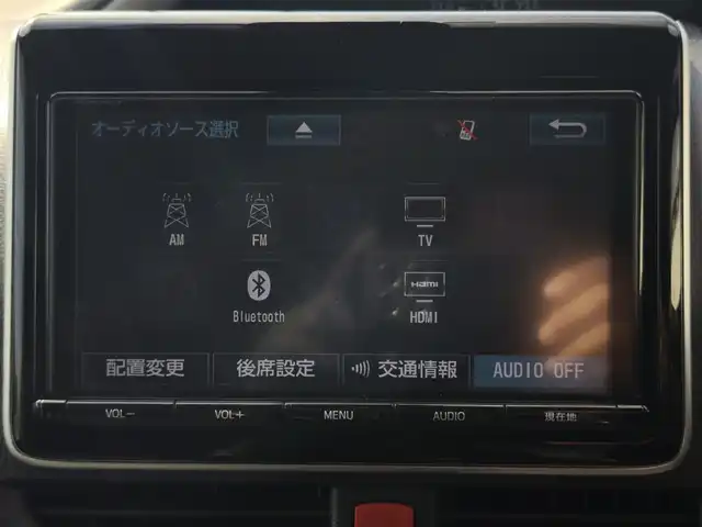 トヨタ ヴォクシー ZS 煌Ⅱ 熊本県 2016(平28)年 10万km ブラック 純正9インチナビ（NSZT-Y66T）/【フルセグTV/Bluetooth/CD/DVD/HDMI】/バックカメラ/純正12.1インチフリップダウンモニター/両側パワースライドドア/衝突被害軽減システム/車線逸脱警報/オートLEDヘッドライト/プッシュスタート/スマートキー/純正16インチAW/ドライブレコーダー/ETC/ウインカーミラー