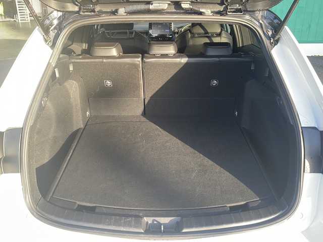 トヨタ カローラツーリング ハイブリッド ダブルバイビー 京都府 2022(令4)年 4.1万km ブラックマイカ/プラチナホワイトパールマイカ モデリスタエアロ　純正ディスプレイオーディオ　ナビ　フルセグ　Ｂｌｕｅｔｏｏｔｈオーディオ　ＤＶＤ再生　レーダークルーズ　ＬＥＤヘッドライト　クリアランスソナー　ビルトインＥＴＣ　スマートキー　禁煙車