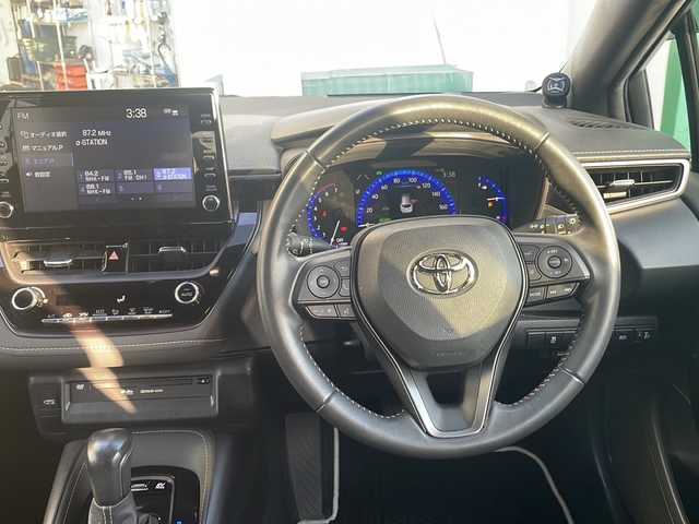 トヨタ カローラツーリング ハイブリッド ダブルバイビー 京都府 2022(令4)年 4.1万km ブラックマイカ/プラチナホワイトパールマイカ モデリスタエアロ　純正ディスプレイオーディオ　ナビ　フルセグ　Ｂｌｕｅｔｏｏｔｈオーディオ　ＤＶＤ再生　レーダークルーズ　ＬＥＤヘッドライト　クリアランスソナー　ビルトインＥＴＣ　スマートキー　禁煙車