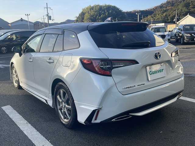 トヨタ カローラツーリング ハイブリッド ダブルバイビー 京都府 2022(令4)年 4.1万km ブラックマイカ/プラチナホワイトパールマイカ モデリスタエアロ　純正ディスプレイオーディオ　ナビ　フルセグ　Ｂｌｕｅｔｏｏｔｈオーディオ　ＤＶＤ再生　レーダークルーズ　ＬＥＤヘッドライト　クリアランスソナー　ビルトインＥＴＣ　スマートキー　禁煙車