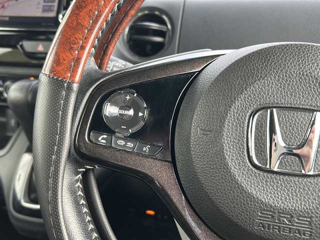 ホンダ Ｎ ＢＯＸ カスタム G EX ホンダセンシング 福岡県 2018(平30)年 10.8万km プレミアムベルベットパープル・パール ホンダセンシング/Gathers8型ナビ/（BT/フルセグ/AM/FM/SD/SDREC/DISC)/Bカメラ/両側パワースライドドア/レーダークルーズコントロール/LEDヘッドライト/オートライト/ハーフレザーシート/DN席シートヒーター/チップアップシート/純正15インチAW/アイドリングストップ/横滑り防止装置/後方コーナーセンサー/レーンキープアシスト/盗難防止装置/衝突被害軽減システム/前方ドライブレコーダー/スマートキー/ETC/保証書/取扱説明書