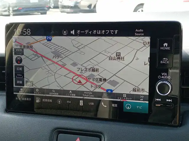 ホンダ ヴェゼル ハイブリッド e:HEV Z 福井県 2021(令3)年 1.9万km プラチナホワイトパール 純正9インチナビ/AM/FM/フルセグ/BT/USB/バックカメラ/無限エアロ/アダプティブクルーズコントロール/前後コーナーセンサー/衝突被害軽減システム/BSM/レーンキープアシスト/横滑り防止装置/ETC２．０/ワイヤレス充電/前後ドライブレコーダー/SOSボタン/前席シートヒーター/オートブレーキホールド/ハーフレザーシート/ステアリングヒーター/電動リアゲート/純正フロアマット/パドルシフト/純正18インチAW/LEDヘッドライト/スマートキー