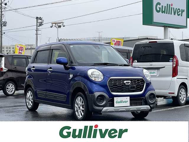 ダイハツ キャスト アクティバ X SAⅡ 青森県 2016(平28)年 5.5万km ディープブルークリスタルマイカ ４WD/純正ナビ/フルセグTV/CD/DVD/BT/バックカメラ/オートライト/前後ドラレコ/スマートキー/プッシュスタート/15インチ純正鉄ホイール付きサマータイヤ積込