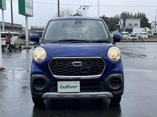 ダイハツ キャスト アクティバ X SAⅡ 青森県 2016(平28)年 5.5万km ディープブルークリスタルマイカ ４WD/純正ナビ/フルセグTV/CD/DVD/BT/バックカメラ/オートライト/前後ドラレコ/スマートキー/プッシュスタート/15インチ純正鉄ホイール付きサマータイヤ積込