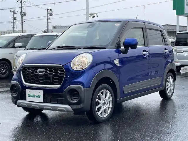 ダイハツ キャスト アクティバ X SAⅡ 青森県 2016(平28)年 5.5万km ディープブルークリスタルマイカ ４WD/純正ナビ/フルセグTV/CD/DVD/BT/バックカメラ/オートライト/前後ドラレコ/スマートキー/プッシュスタート/15インチ純正鉄ホイール付きサマータイヤ積込