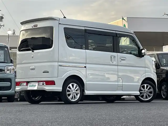 スズキ エブリィ ワゴン PZターボ 愛知県 2019(平31)年 7万km パールホワイト /ナビ//BT/フルセグ/USB/MSV//バックカメラ//前後ドライブレコーダー//ETC//片側パワースライドドア//純正14AW//衝突軽減ブレーキ//横滑り防止装置//LEDオートライト//フォグランプ//電動格納ミラー//バニティミラー//プッシュスタート//純正フロアマット//純正ドアバイザー//スペアスマートキー//新車時保証書//取扱説明書