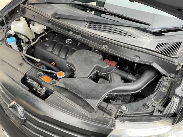 日産 セレナ ハイウェイスター 神奈川県 2007(平19)年 10.4万km スーパーブラック 純正ナビ　/後席モニター　/バックカメラ　/サイドカメラ　/両側パワースライドドア　/スマートキー　/オートエアコン　/オートライト　/ABS　/前方ドライブレコーダー　/社外アルミホイール　/パワーウィンドウ/パワーステアリング