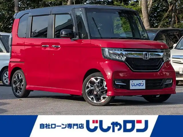 ホンダ Ｎ ＢＯＸ 2トン カスタム G L ターボ ホンダセンシング 栃木県 2018(平30)年 11.2万km ミラノレッド (株)IDOMが運営する【じしゃロン宇都宮店】の自社ローン対象車両になります。こちらは現金またはオートローンご利用時の価格です。自社ローンご希望の方は別途その旨お申付け下さい/純正ナビ/CD/DVD/BT/TV/両側パワースライドドア/衝突軽減システム/クルーズコントロール/レーンキープアシスト/パドルシフト/バックカメラ/ETC/ハーフレザーシート/スマートキー/プッシュスタート