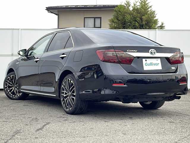 トヨタ カムリ ハイブリット 岩手県 2011(平23)年 12.9万km 紺 純正ナビ　バックカメラ　フルセグ　Ｂｌｕｅｔｏｏｔｈ　ＣＤ／ＤＶＤ再生　ビルドインＥＴＣ　ＬＥＤヘッドライト　盗難防止システム　衝突安全ボディー　フロントエアロパーツ　スマートキー　１８インチＡＷ