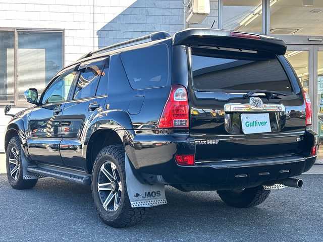 トヨタ ハイラックス サーフ SSR－X LTD 埼玉県 2007(平19)年 14.4万km ブラック ＥＴＣ　/バックカメラ　/純正フロア　/純オーディオ　/ＦＭ／ＡＭ／ＴＶ／ＡＵＸ／ＢＴ／ＳＤ／ＣＤ／ＤＶＤ　/４ＷＤ　/ＬＥＤライト　/センターデフロック　/カロゼリアオーディオ　/レーダー探知機/ルーフレール/社外ナビ/17インチ社外アルミホイール/スペアキー3本/保証書　/取扱説明書