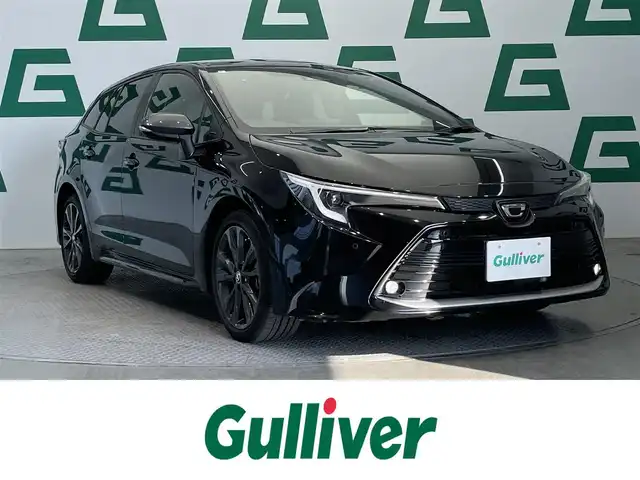 トヨタ カローラツーリング ダブルバイビー 鹿児島県 2024(令6)年 4万km アティチュードブラックマイカ 禁煙車　/純正ディスプレイオーディオ/フルセグTV/バックカメラ　/トヨタセーフティセンス　/追従型クルーズコントロール/オートライト　/オートマチックハイビーム/電動パーキングブレーキ　/オートブレーキホールド/ＬＥＤヘッドライト　/前後コーナーセンサー　/ＥＴＣ　/純正フロアマット/純正アルミホイール