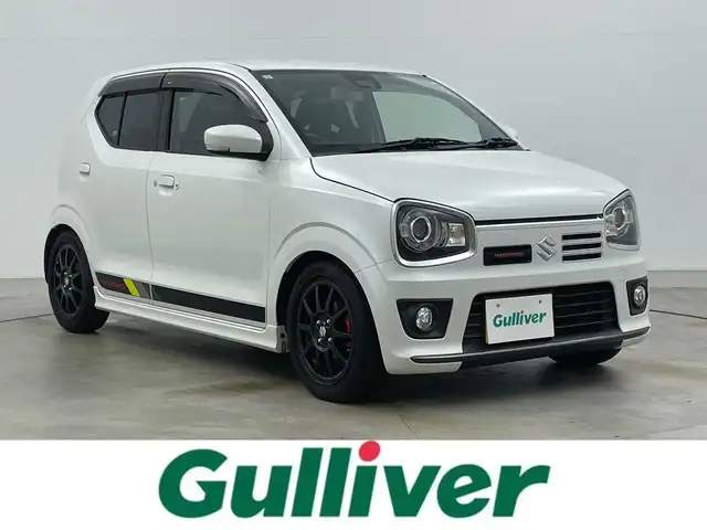 スズキ アルト ワークス 岡山県 2019(平31)年 5.3万km ピュアホワイトP 社外ナビ MR-MZ077/地デジ/Bluetooth/CD/DVD/USB/バックカメラ/ETC/衝突軽減ブレーキ/LEDヘッドライト/オートライト/パドルシフト /レカロシート/ブリッツ車高調/車内純正サス積み込み/フロアマット/プッシュスタート /スマートキー/ターボ/ドアバイザー