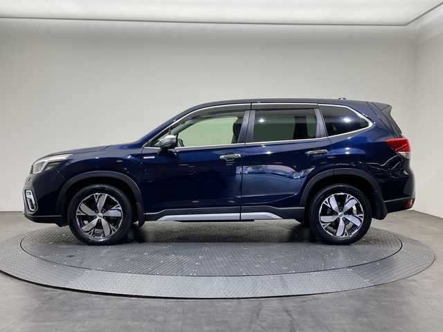 スバル フォレスター ハイブリッド アドバンス 愛媛県 2020(令2)年 7.2万km ダークブルーパール 4WD 純正8インチナビ Bluetooth フルセグ バックカメラデジタルインナーミラー 電動リアゲート 衝突被害軽減ブレーキ アダプティブクルーズコントロール レーンアシスト シートヒーター ステアリングヒーター ETC ドライブレコーダー パドルシフト 禁煙車