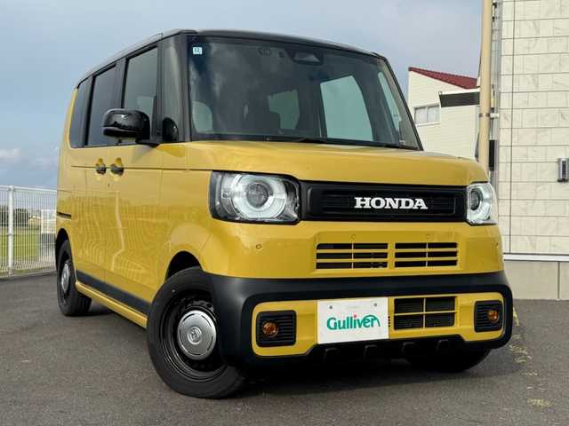 ホンダ Ｎ ＢＯＸ JOY 香川県 2024(令6)年 1.4万km 黄Ⅱ 純正ナビ（フルセグTV/CD，DVD/BT)/全方位モニター/シートヒーター/両側パワースライドドア/コーナーセンサー/両側シートバックテーブル/ビルトインETC/オートライト/ターボ