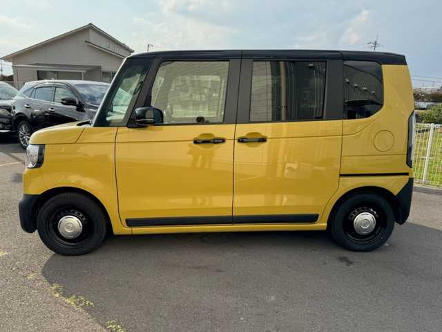ホンダ Ｎ ＢＯＸ JOY 香川県 2024(令6)年 1.4万km 黄Ⅱ 純正ナビ（フルセグTV/CD，DVD/BT)/全方位モニター/シートヒーター/両側パワースライドドア/コーナーセンサー/両側シートバックテーブル/ビルトインETC/オートライト/ターボ