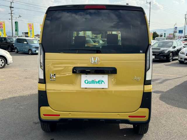 ホンダ Ｎ ＢＯＸ JOY 香川県 2024(令6)年 1.4万km 黄Ⅱ 純正ナビ（フルセグTV/CD，DVD/BT)/全方位モニター/シートヒーター/両側パワースライドドア/コーナーセンサー/両側シートバックテーブル/ビルトインETC/オートライト/ターボ