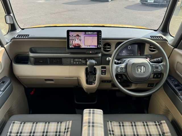 ホンダ Ｎ ＢＯＸ JOY 香川県 2024(令6)年 1.4万km 黄Ⅱ 純正ナビ（フルセグTV/CD，DVD/BT)/全方位モニター/シートヒーター/両側パワースライドドア/コーナーセンサー/両側シートバックテーブル/ビルトインETC/オートライト/ターボ