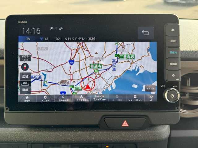 ホンダ Ｎ ＢＯＸ JOY 香川県 2024(令6)年 1.4万km 黄Ⅱ 純正ナビ（フルセグTV/CD，DVD/BT)/全方位モニター/シートヒーター/両側パワースライドドア/コーナーセンサー/両側シートバックテーブル/ビルトインETC/オートライト/ターボ