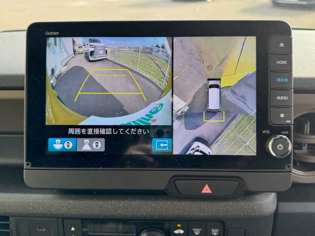 ホンダ Ｎ ＢＯＸ JOY 香川県 2024(令6)年 1.4万km 黄Ⅱ 純正ナビ（フルセグTV/CD，DVD/BT)/全方位モニター/シートヒーター/両側パワースライドドア/コーナーセンサー/両側シートバックテーブル/ビルトインETC/オートライト/ターボ