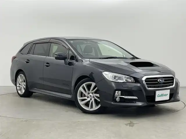 スバル レヴォーグ 1．6GT アイサイト Sスタイル 富山県 2015(平27)年 6.4万km ダークグレーメタリック 4WD/ワンオーナー/純正ナビ(AM/FM/CD/DVD/BT)/フルセグTV/バックカメラ/レーダークルーズコントロール/レーンキープアシスト/電子パーキングブレーキ/ダウンヒルアシストコントロール/衝突軽減ブレーキ/アイドリングストップ/ETC/横滑り防止装置/トノカバー/LEDヘッドライト/オートライト/純正AW/純正フロアマット/スマートキー/スペアキー1本/プッシュスタート/取扱説明書/保証書
