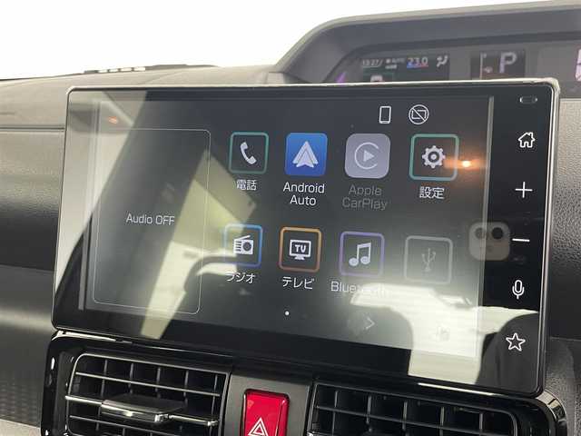 ダイハツ タント カスタム X 埼玉県 2023(令5)年 0.9万km ブラックマイカメタリック/シャイニングホワイトパール 純正9インチスマホ連携ディスプレイオーディオ/ フルセグTV Bluetooth 外部接続端子：USB/HDMI/スマートクルーズパック/レーンキープコントロール/アダプティブクルーズコントロール/スマートアシスト/衝突回避支援ブレーキ機能/衝突警報機能/ブレーキ制御付誤発進抑制機能（前後）/車線逸脱抑制制御機能/車線逸脱警報機能/路側逸脱警報機能/ふらつき警報/ドライブアシストイルミネーション/スマートパノラマパーキングパック/スマートパノラマパーキングアシスト/ステアリングスイッチ（パノラマモニター及び駐車支援用）/ヒーテッドドアミラー/両側パワースライドドア/ビルトインETC2.0/オールシーズンタイヤ（Vector 4Seasons）/純正14インチAW