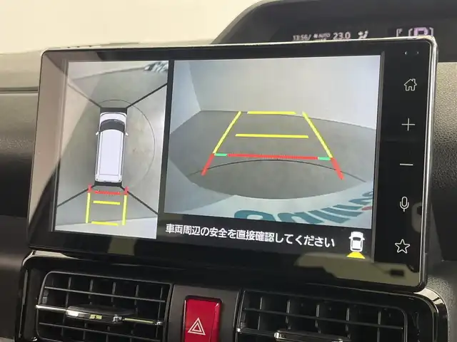 ダイハツ タント カスタム X 埼玉県 2023(令5)年 0.9万km ブラックマイカメタリック/シャイニングホワイトパール 純正9インチスマホ連携ディスプレイオーディオ/ フルセグTV Bluetooth 外部接続端子：USB/HDMI/スマートクルーズパック/レーンキープコントロール/アダプティブクルーズコントロール/スマートアシスト/衝突回避支援ブレーキ機能/衝突警報機能/ブレーキ制御付誤発進抑制機能（前後）/車線逸脱抑制制御機能/車線逸脱警報機能/路側逸脱警報機能/ふらつき警報/ドライブアシストイルミネーション/スマートパノラマパーキングパック/スマートパノラマパーキングアシスト/ステアリングスイッチ（パノラマモニター及び駐車支援用）/ヒーテッドドアミラー/両側パワースライドドア/ビルトインETC2.0/オールシーズンタイヤ（Vector 4Seasons）/純正14インチAW