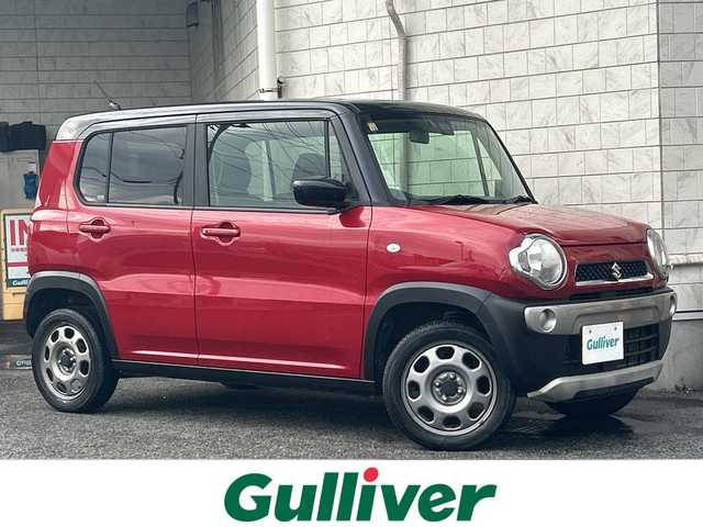 スズキ ハスラー G 神奈川県 2015(平27)年 7.9万km フェニックスレッドパール/ブルーイッシュブラックパール 社外ナビ【CD/DVD/SD/ワンセグTV】/衝突被害軽減システム/盗難防止装置/横滑り防止装置/アイドリングストップ/ヘッドライトレベライザー/D席シートヒーター/ETC/ISOFIX/社外フロアマット/電動格納ミラー/スマートキー/プッシュスタート/取扱説明書/保証書