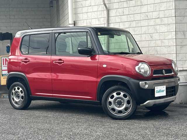 スズキ ハスラー G 神奈川県 2015(平27)年 7.9万km フェニックスレッドパール/ブルーイッシュブラックパール 社外ナビ【CD/DVD/SD/ワンセグTV】/衝突被害軽減システム/盗難防止装置/横滑り防止装置/アイドリングストップ/ヘッドライトレベライザー/D席シートヒーター/ETC/ISOFIX/社外フロアマット/電動格納ミラー/スマートキー/プッシュスタート/取扱説明書/保証書