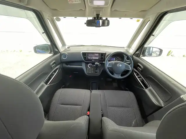 日産 デイズ ルークス ハイウェイスター Xターボ 千葉県 2018(平30)年 0.7万km オーシャンブルーP ワンオーナー/ターボ/衝突軽減ブレーキ/全方位カメラ/純正７インチＳＤナビ/フルセグＴＶ/ＥＴＣ/純正１４インチアルミホイール/コーナーセンサー/ＬＥＤヘッドライト/オートライト/オートハイビーム