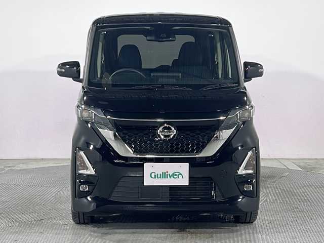 日産 ルークス HWS Gターボ プロパイロットED 広島県 2020(令2)年 4.1万km ブラック 純正ナビ/アラウンドビューモニター/プロパイロット/ハンズフリーオートスライドドア/エマージェンシーブレーキ/車線逸脱抑制/アダプティブLEDヘッドライト/フロント/バックソナー/誤発進抑制機能/純正15インチAW/ETC/サイド/カーテンエアバッグ