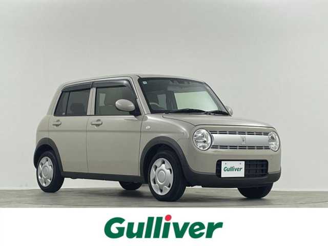 スズキ ラパン G 埼玉県 2022(令4)年 0.7万km フォーンベージュM ナビ　BT　CD　DVD シートヒーター　衝突被害軽減　スペアキー　レーンアシスト　オートライト　アイドリングストップ　フロアマット　スマートキー　エアバッグ