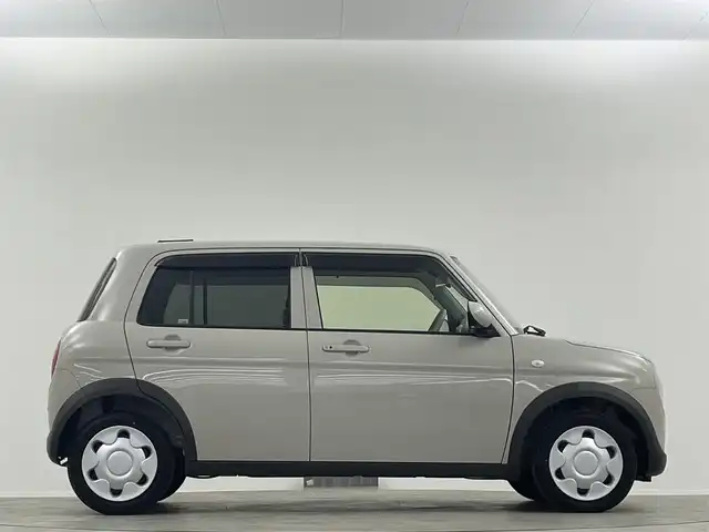 スズキ ラパン G 埼玉県 2022(令4)年 0.7万km フォーンベージュM ナビ　BT　CD　DVD シートヒーター　衝突被害軽減　スペアキー　レーンアシスト　オートライト　アイドリングストップ　フロアマット　スマートキー　エアバッグ