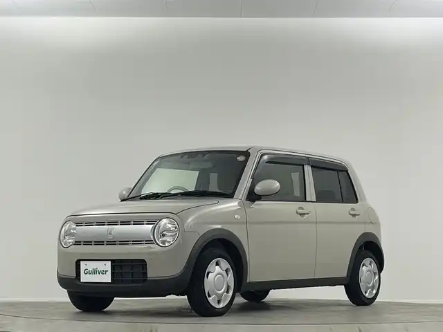 スズキ ラパン G 埼玉県 2022(令4)年 0.7万km フォーンベージュM ナビ　BT　CD　DVD シートヒーター　衝突被害軽減　スペアキー　レーンアシスト　オートライト　アイドリングストップ　フロアマット　スマートキー　エアバッグ