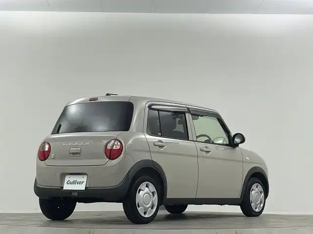 スズキ ラパン G 埼玉県 2022(令4)年 0.7万km フォーンベージュM ナビ　BT　CD　DVD シートヒーター　衝突被害軽減　スペアキー　レーンアシスト　オートライト　アイドリングストップ　フロアマット　スマートキー　エアバッグ