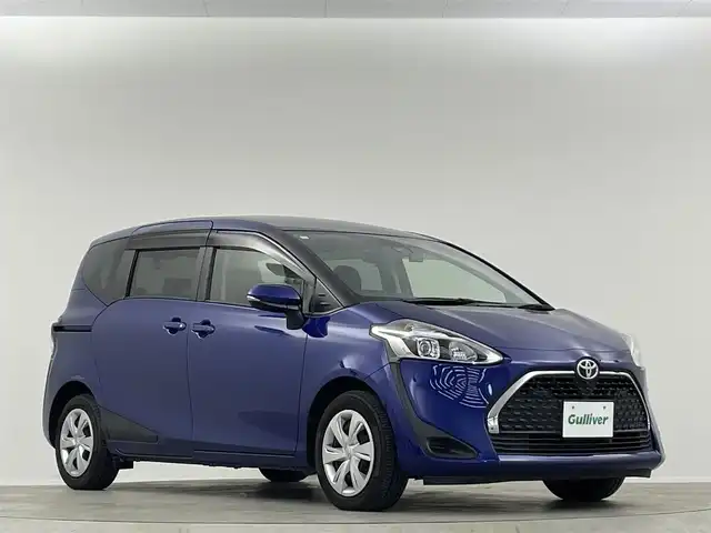 トヨタ シエンタ G 埼玉県 2020(令2)年 5万km ダークブルーマイカM 純正９型ナビ　両側　Ｂカメラ　ＥＴＣ　ＬＥＤヘッドライト　前後ドライブレコーダー　フルセグTV　Bluetooth　CD/DVD　スマートキー　衝突被害軽減　純正フロアマット　フルフラット