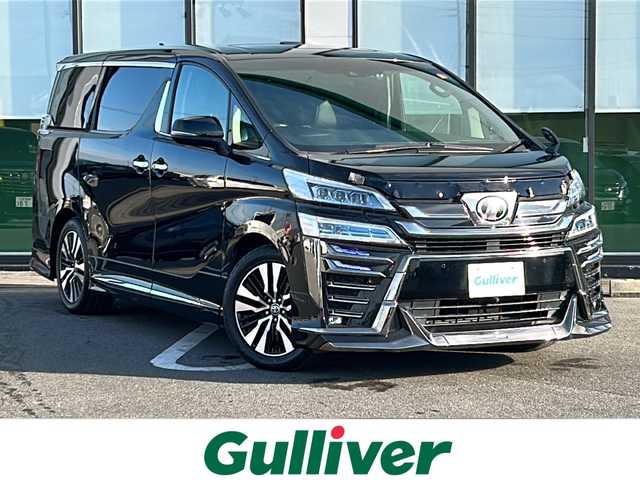 トヨタ ヴェルファイア Z Gエディション 岐阜県 2019(令1)年 8.8万km ブラック 登録時走行距離87961km/登録時走行距離87961km/純正１０インチナビ(NSZN-Z68T)/バックモニター/フルセグテレビ/モデリスタエアロ/サンルーフ/１２インチフリップダウンモニター/ステアリングヒーター/パワーシート/エアシート/シートヒーター/フォグランプ/ＥＴＣ/LEDヘッドライト/横滑り防止装置/衝突被害軽減システム/オートマチックハイビーム/両側パワースライドドア/スマートキー/プッシュスタート