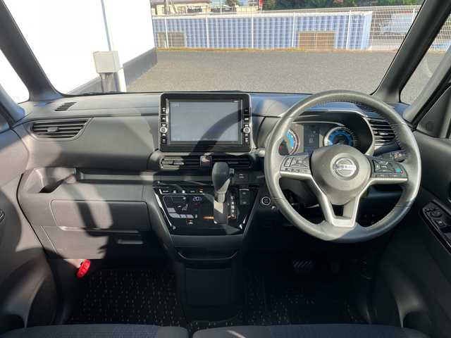 日産 ルークス HWS Gターボ プロパイロットED 千葉県 2020(令2)年 3.7万km ブラック 純正9インチナビ/(フルセグTV/CD/DVD/BT)/全周囲カメラ/衝突被害軽減システム/クルーズコントロール/両側パワースライドドア/横滑り防止装置/ETC/アイドリングストップ/LEDヘッドライト/フォグランプ/オートライト/ウィンカーミラー/電動格納ミラー/シートリフター/プッシュスタート/スマートキー/フロアマット/スペアキー/取扱説明書