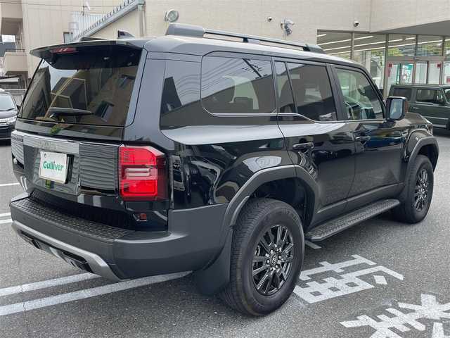 トヨタ ランドクルーザー ２５０ VX 広島県 2024(令6)年 0.3万km ブラック /登録時走行距離/　　　　　　　2977キロ/ワンオーナー/4WD/サンルーフ/純正ナビ/全方位モニター/地デジ/黒革シート/エアシート/パワーバックドア/ルーフレール/クルーズコントロール/デジタルインナーミラー/スペアキー×１/ビルトインETC/新車時整備手帳/　　【保証書】/取扱説明書/