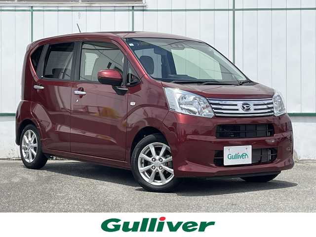 ダイハツ ムーヴ フロントシートリフトカスタム X SAⅢ 山梨県 2019(平31)年 1.9万km ファイアークォーツレッドM 福祉車両/純正CDオーディオ/ETC/衝突被害軽減システム/１４インチアルミホイール/コーナーセンサー/アイドリングストップ/取扱説明書/保証書